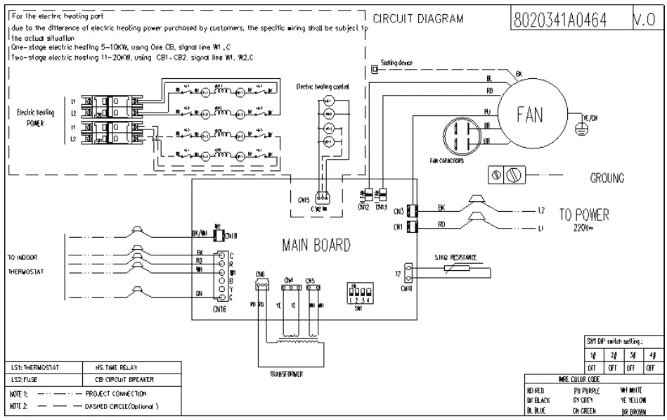 mrcool HAC1448HAH48 PRODIRECT SERIES Air Handler - Applicable to 48K of 13-14 SEER