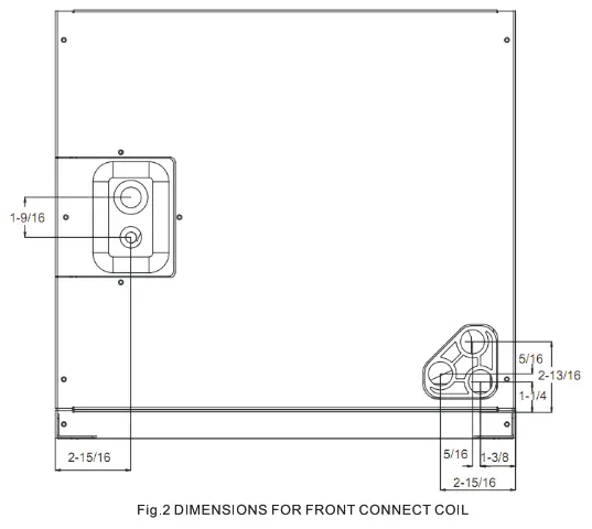 mrcool HAC1448HAH48 PRODIRECT SERIES Air Handler - VERTICAL UPFLOW