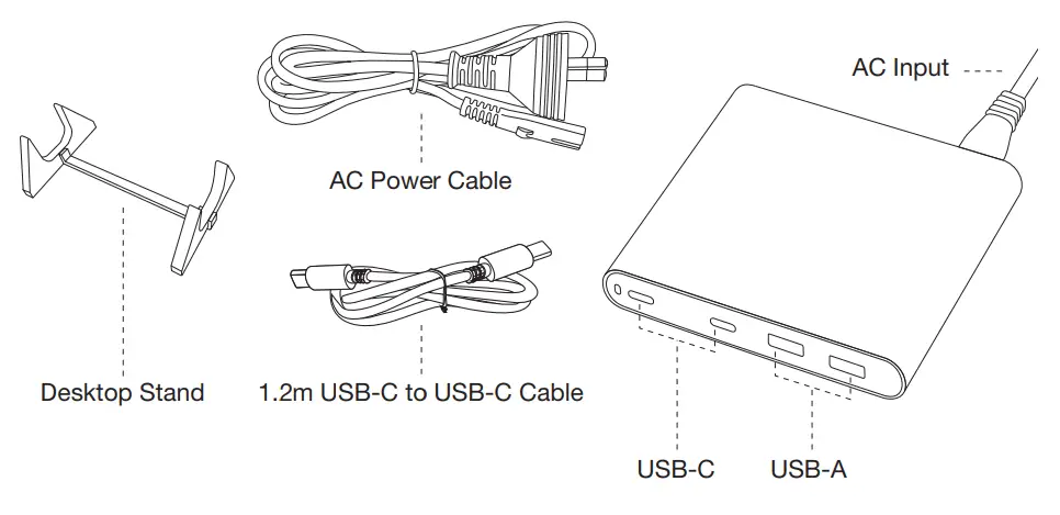 comsol DCC120 120W USB-C Desktop Charger 1