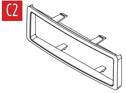 MeTra INST 3304 Dash Kit - KIT COMPONENTS 5