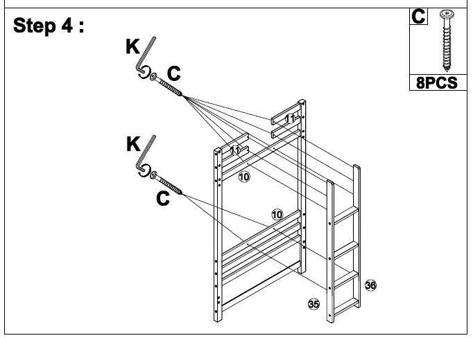 SOFTSEA-WF293358-L-Shaped-Corner-Bunk-Bed-with-Shelf-fig-9