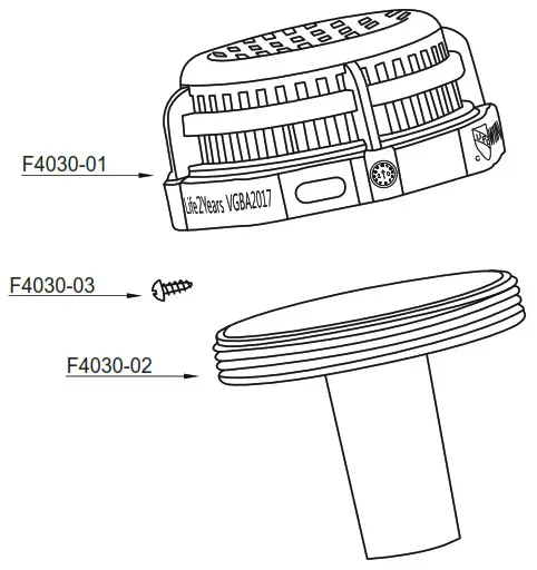 Bestway 58647E Flowclear 1500 gallon Transparent Filter Pump - POOL SUCTION FITTING