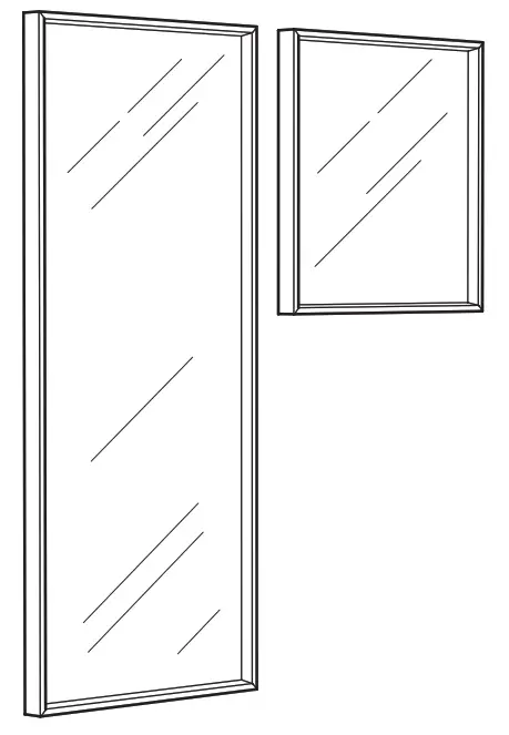 IKEA AA-2065857-5 NISSEDAL Mirror- NISSEDAL