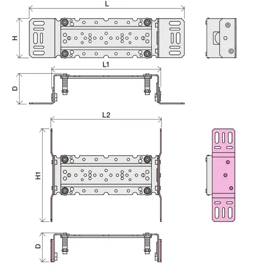 vola 5400DV Thermostatic Mixer and Diverter in Natural Brass 1