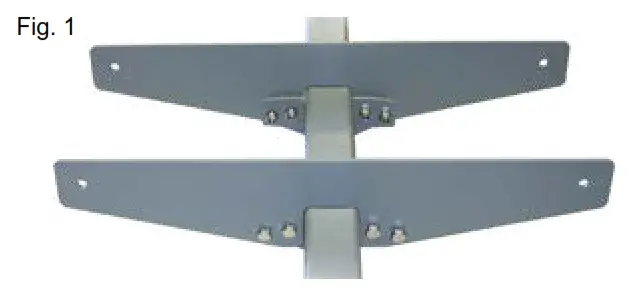 BLACKWIDOW AMC 400L Aluminum Folding Motorcycle Carrier - ASSEMBLY