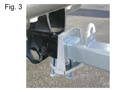 BLACKWIDOW AMC 400L Aluminum Folding Motorcycle Carrier - Fig3