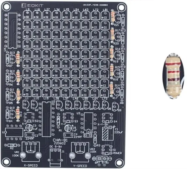 ICStation-CHA-81-LED-Follow-Spot-Lights-LED-Game-DIY-Kit-FIG-1