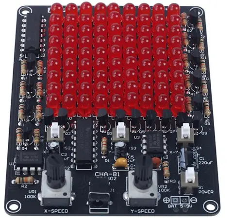 ICStation-CHA-81-LED-Follow-Spot-Lights-LED-Game-DIY-Kit-PRODUCT