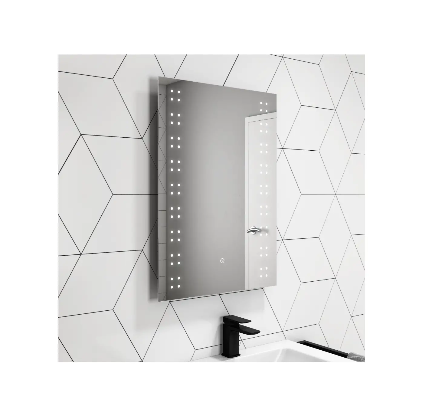 Better Bathrooms Beba 26141 Wall Mounted Led Mirror With Demister User Manual