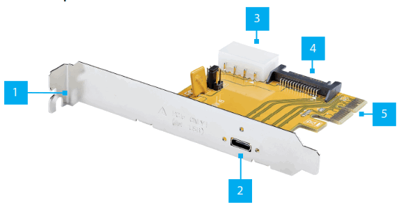 StarTech Com 4PCIE PCIE ENCLOSURE PCIe 2.0 to 4 PCIe Slots Expansion Chassis -fig