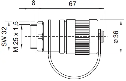 STAHL-210747-miniCLIX-Plug-Connector-Flange-Socket-FIG-1