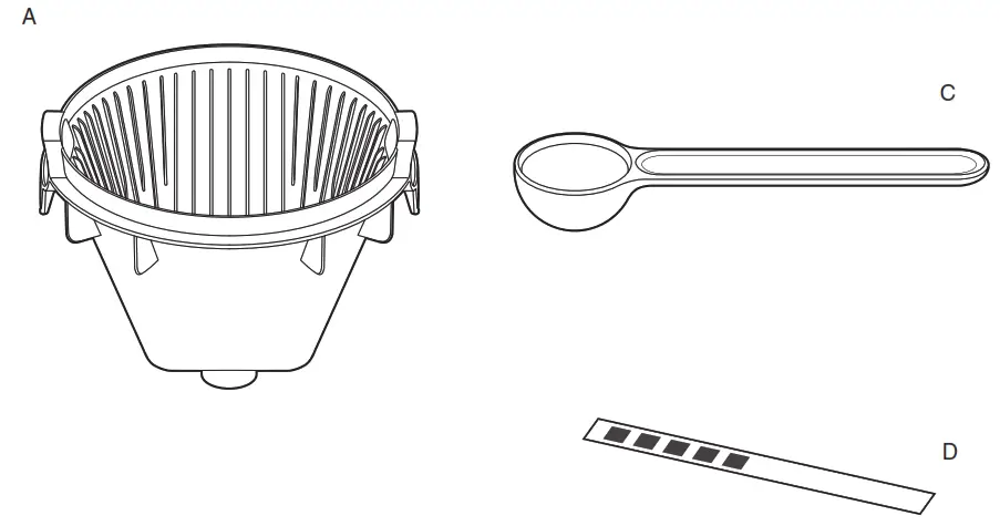 Sage BDC400BSS Precision Brewer Coffee Maker - Components 1