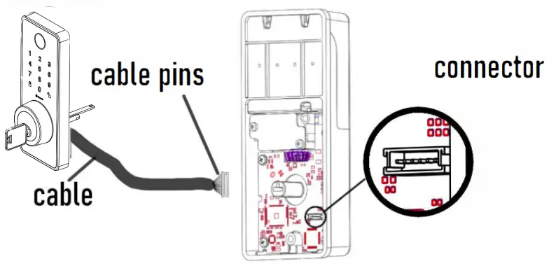 ShopperPlus Cab-PC-08367 Smart Door Lock-fig3
