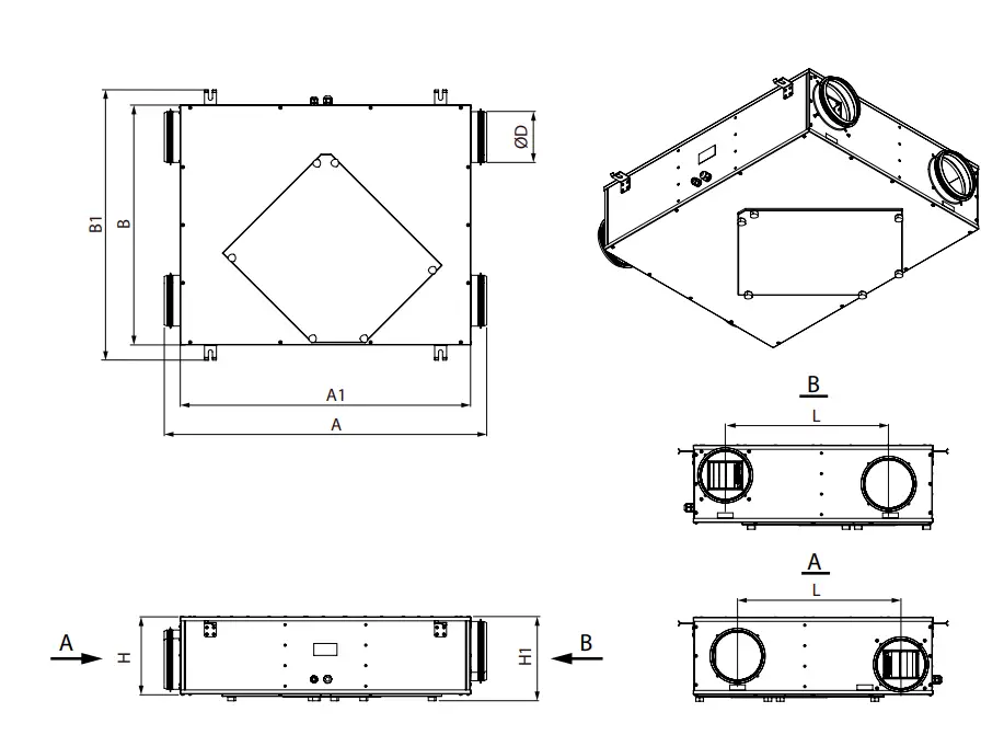 BLAUBERG-KOMFORT-ERVD100-Heat-And-Energy-Recovery-Air-Handling-Unit-2