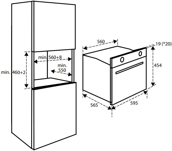 INSTALLATION DIMENSIONS