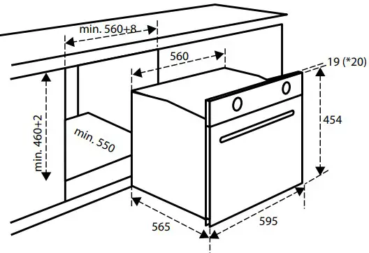INSTALLATION DIMENSIONS