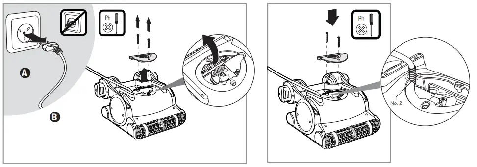 maytronics Dolphin WAVE 30 Commercial Pool Cleaner Robot - fig 12