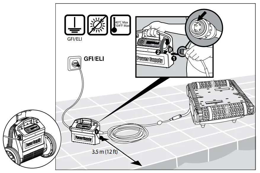 maytronics Dolphin WAVE 30 Commercial Pool Cleaner Robot - fig 5