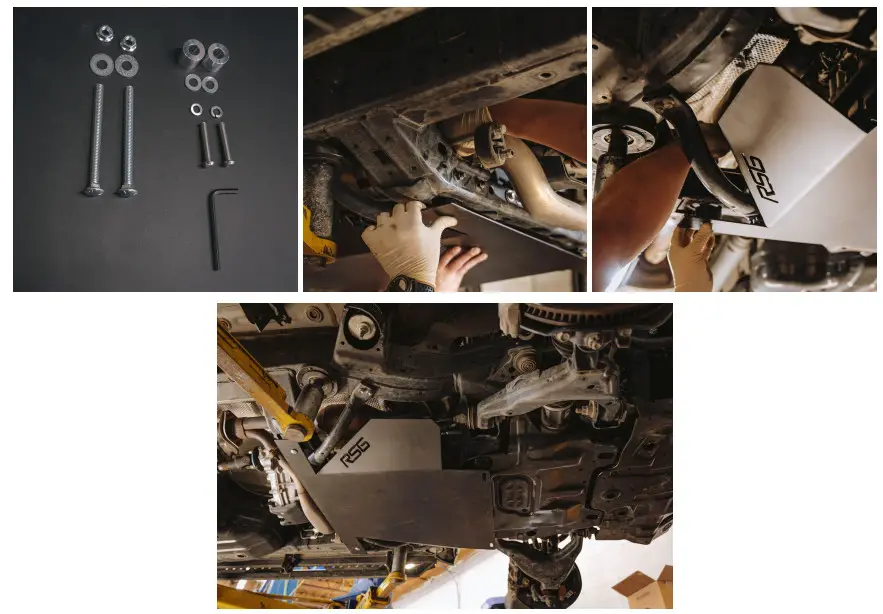 RSG 2010plus 4Runner Cat Skid Guard - transmission crossmember