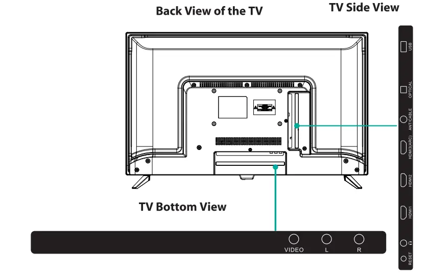 JVC LT-32MAW125 Smart LED TV - Figure 6