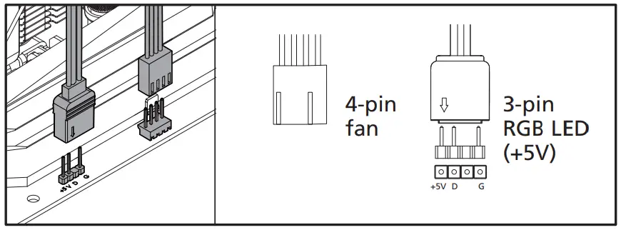 akasa SOHO H4 Plus Addressable RGB LED CPU Cooler - Fig 6