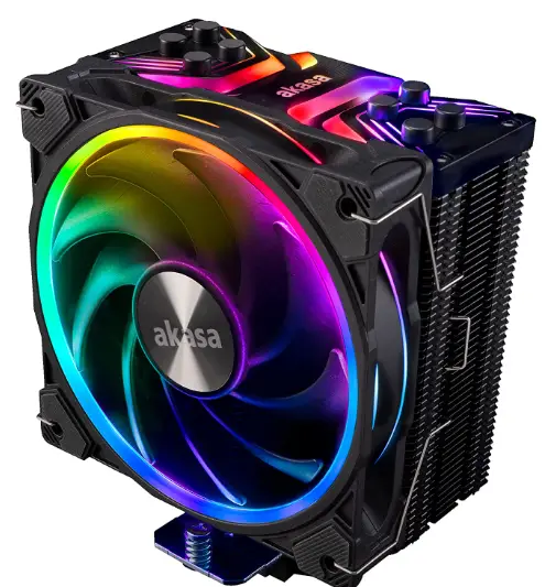akasa SOHO H4 Plus Addressable RGB LED CPU Cooler