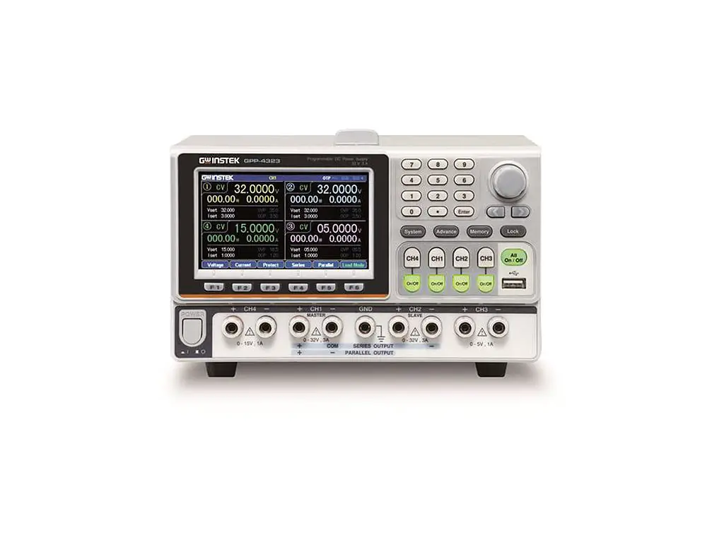 Gwinstek Programmable Dc Power Supply Gpp-1326/gpp-2323/gpp-3323/gpp-4323 User Mnual