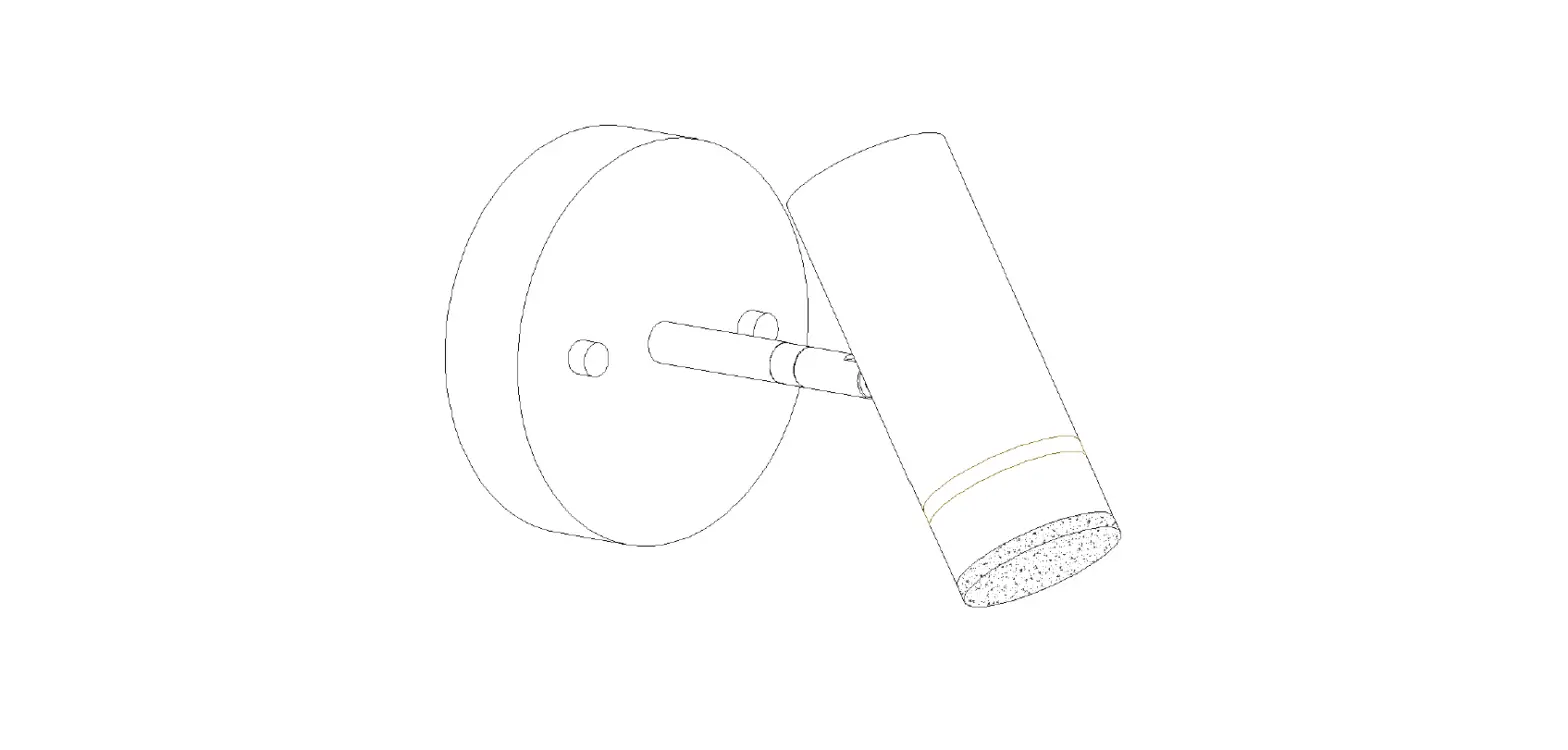 Zevni A04423 Davet 6 Inch Led Wall Sconce Instruction Manual