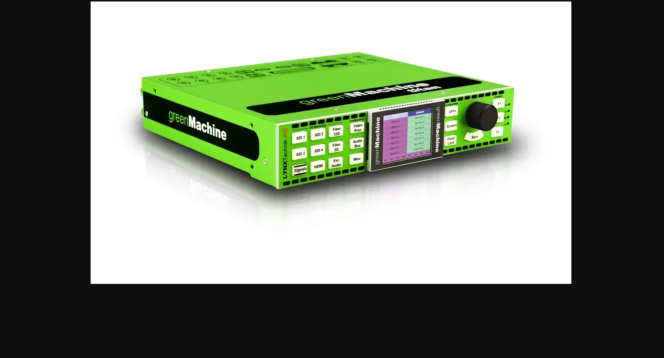 Greenmachine K/uhd And 4 Channel 3g Sdi Video And Audio Test Signal Generator User Guide Greenmachine K/uhd And 4 Channel 3g Sdi Video And Audio Test Signal Generator User Guide