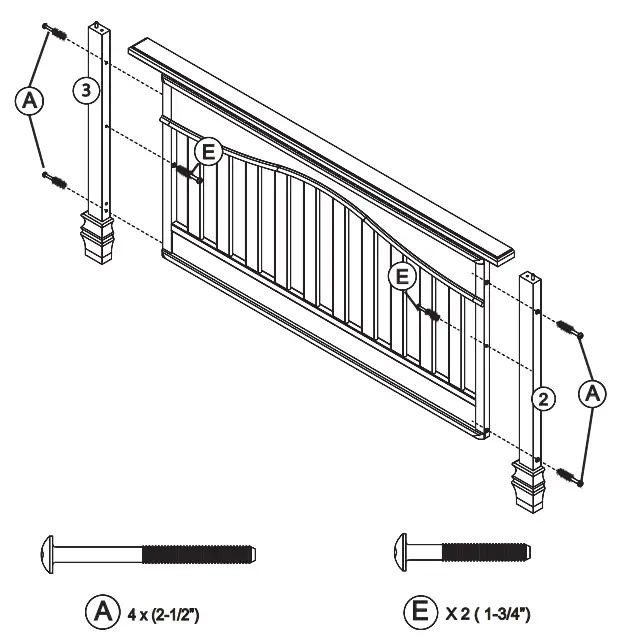 evolur 88261 Cheyenne Crib - Fig 4