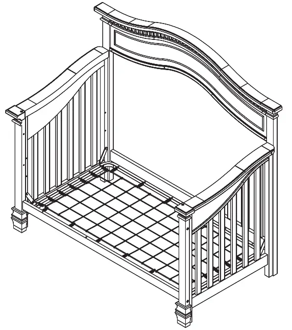 evolur 88261 Cheyenne Crib - Fig 8