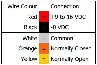 Arrowhead Alarm Products HM SMOKE Auto Resetting Smoke Detector - Connection Diagram 1
