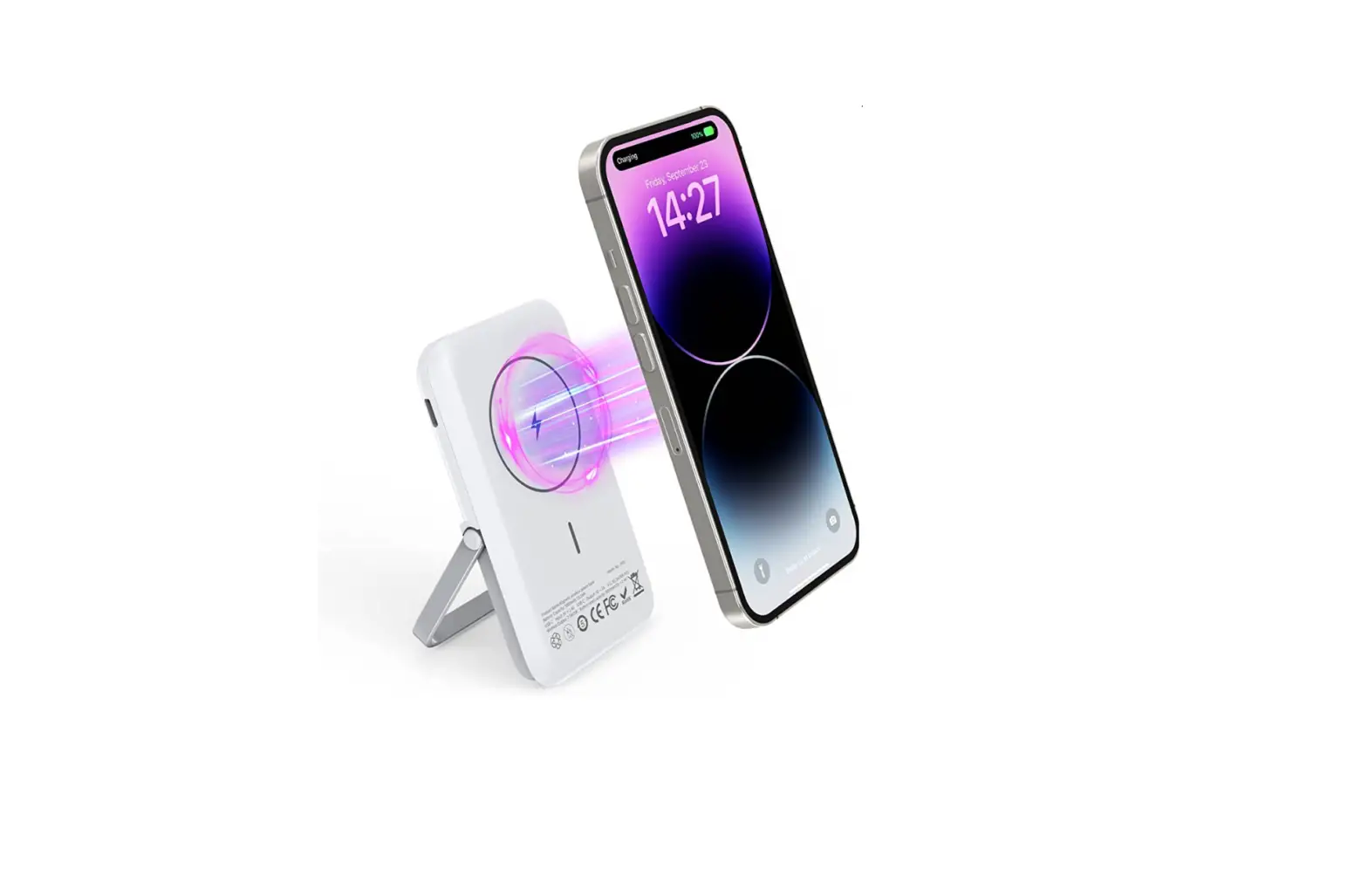 Shenzhen Yujie Technology Co Ltd Po1 Magnetic Wireless Power Bank User Guide