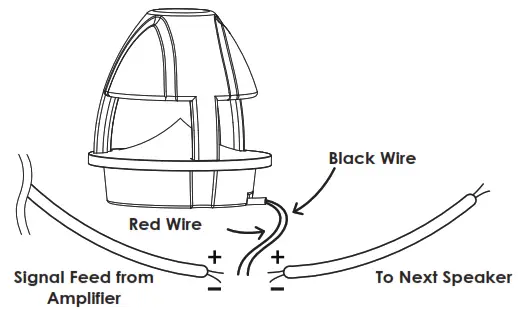 AUDIBAX Oasis 6T Outdoor Passive Speaker - 4