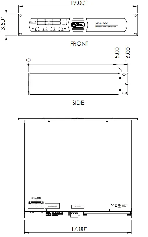 Dimensional Drawings