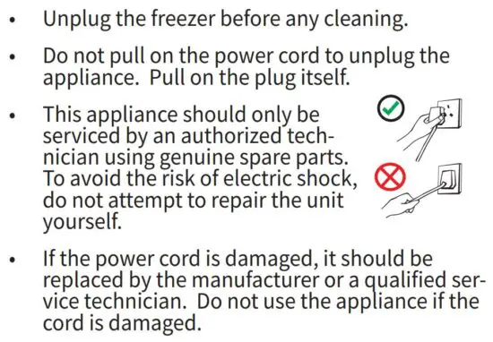 FIG 1 RISK OF ELECTRIC SHOCK