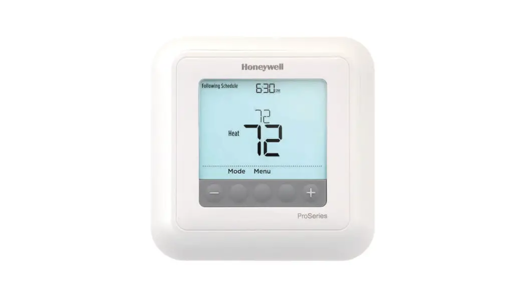 Honeywell Th6100af2004 T6 Pro Hydronic Programmable Thermostat User Guide
