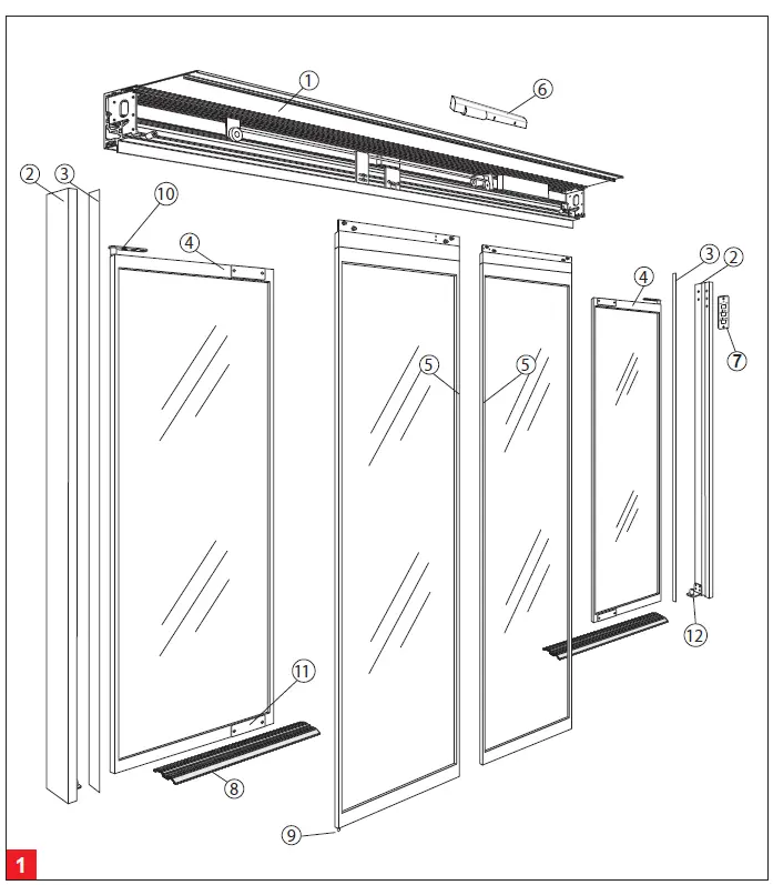 dormakaba ESA400 Fine Frame Automatic Sliding Door 1