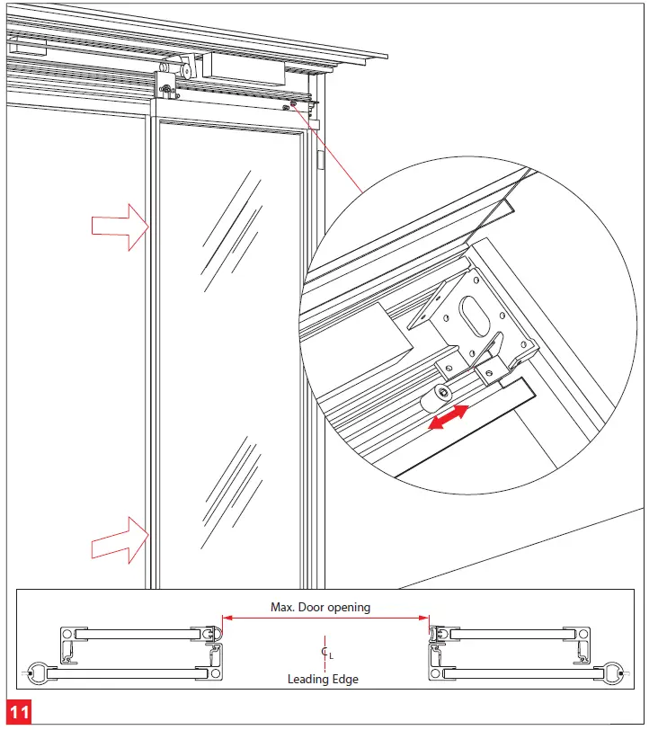 dormakaba ESA400 Fine Frame Automatic Sliding Door 11