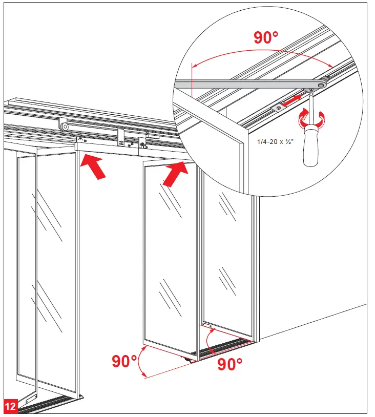dormakaba ESA400 Fine Frame Automatic Sliding Door 12