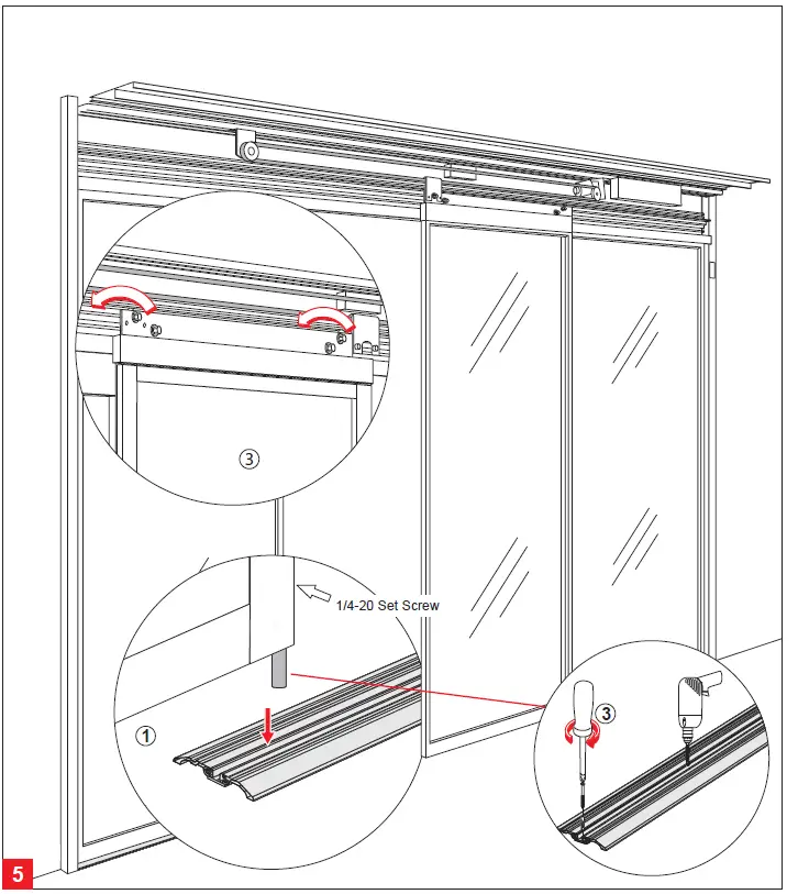 dormakaba ESA400 Fine Frame Automatic Sliding Door 5
