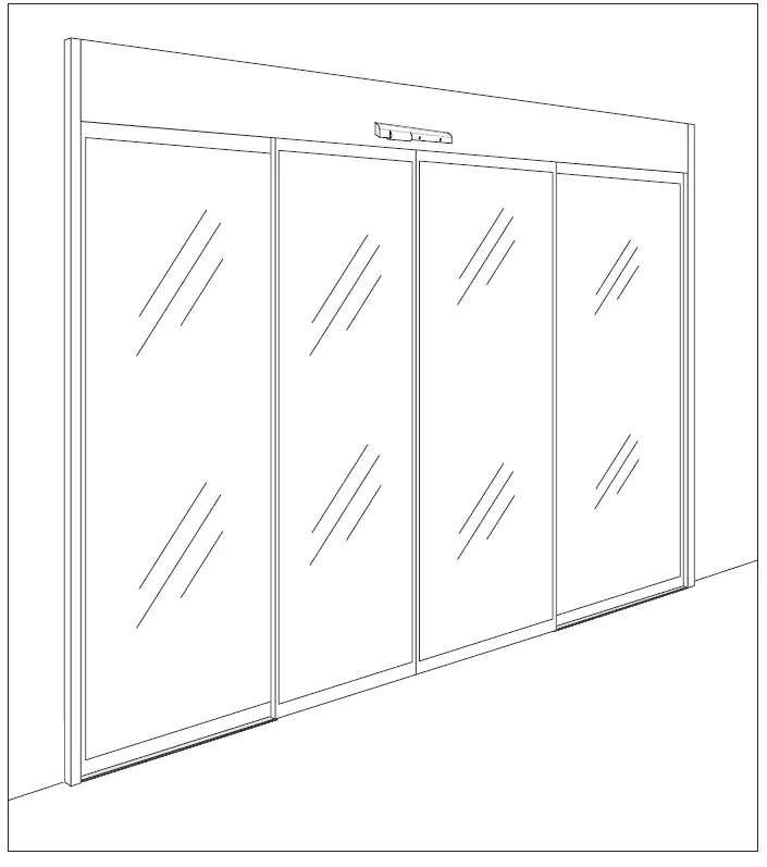dormakaba ESA400 Fine Frame Automatic Sliding Door