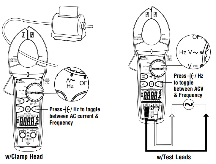 IDEAL 61-763 TightSight Clamp Meters - fig 11
