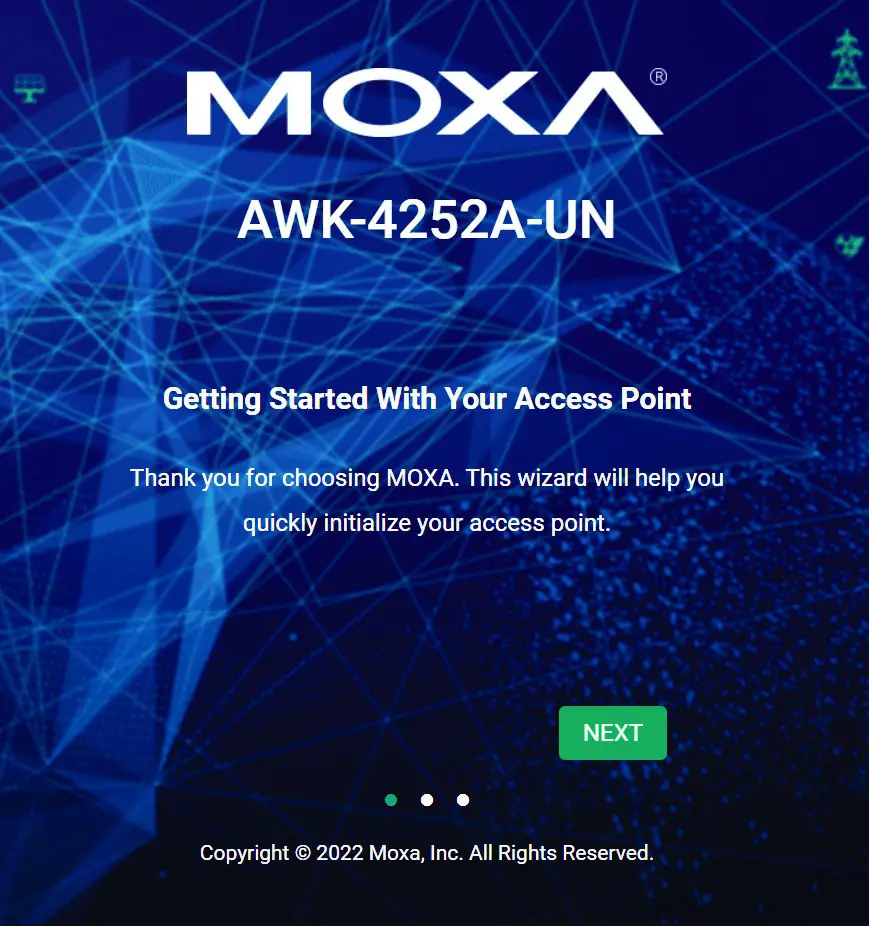MOXA AWK 4252A Series Read Out Instrumentation - Software Setup 2
