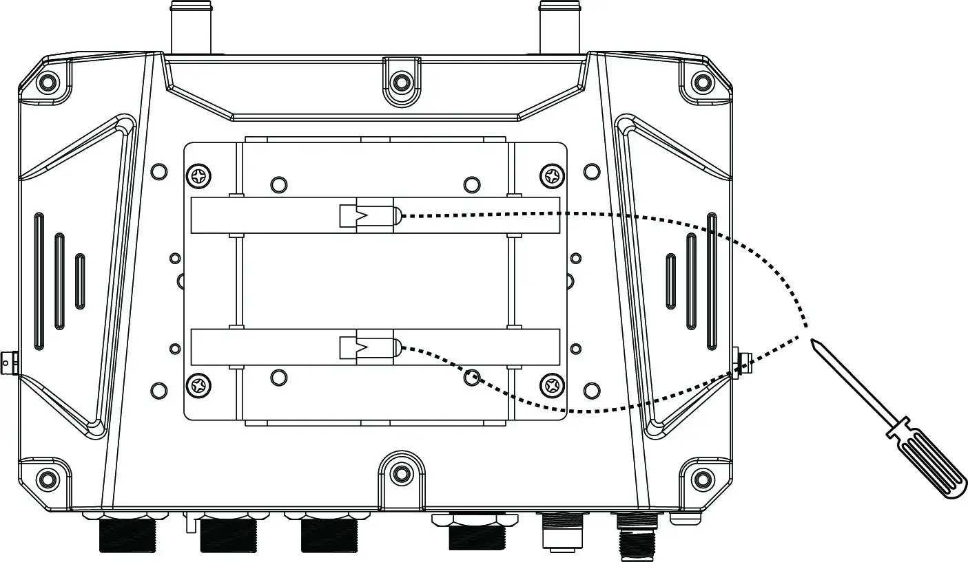 MOXA AWK 4252A Series Read Out Instrumentation - Wall Mounting 10