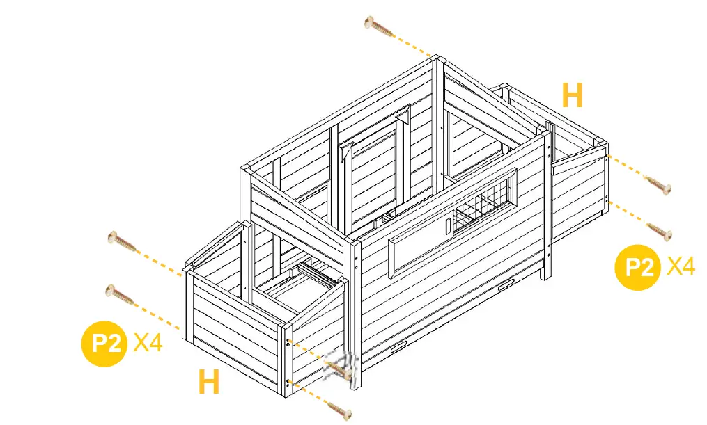 aivituvin-AIR45-Large-Hen-House-with-Run-for-4-6-Chickens-fig-15