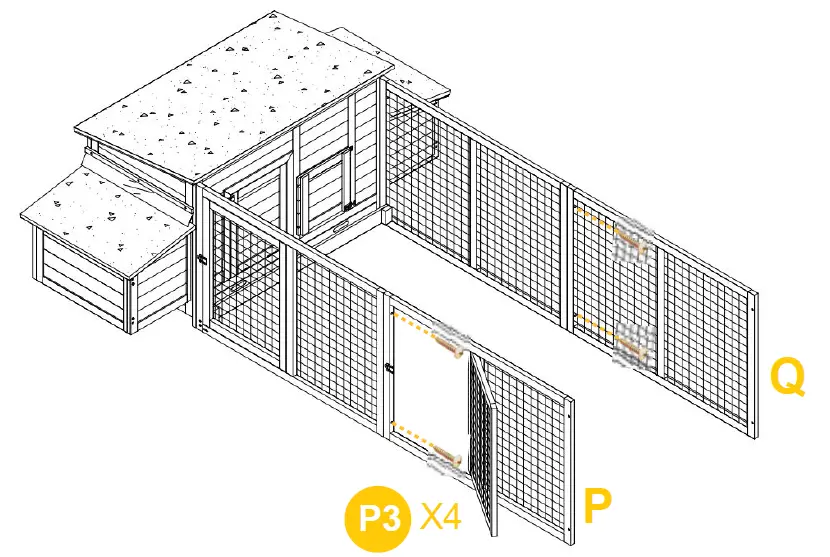 aivituvin-AIR45-Large-Hen-House-with-Run-for-4-6-Chickens-fig-23