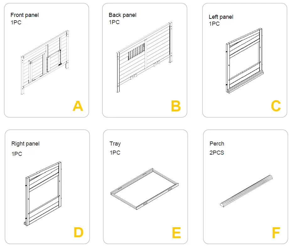 aivituvin-AIR45-Large-Hen-House-with-Run-for-4-6-Chickens-fig-6