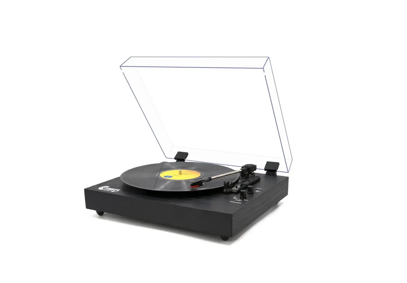 Danfi Audio Te-2030 Vintage Bluetooth Turntable Record Player Instruction Manual