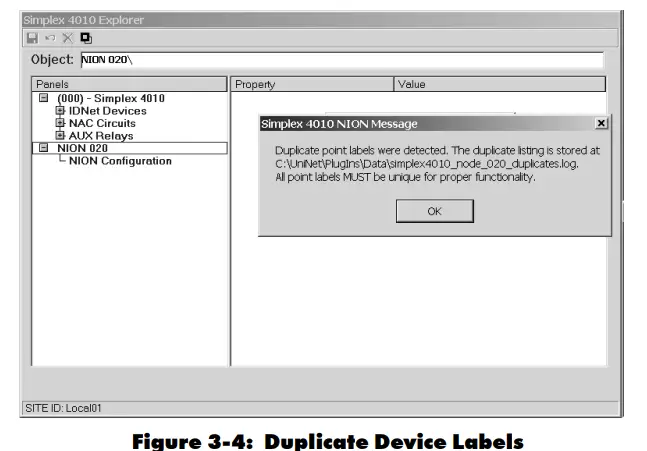 NOTIFIER UniNet 2000 Simplex 4010 NION Addressable Fire Detection and Control Basic Control Unit-Session1